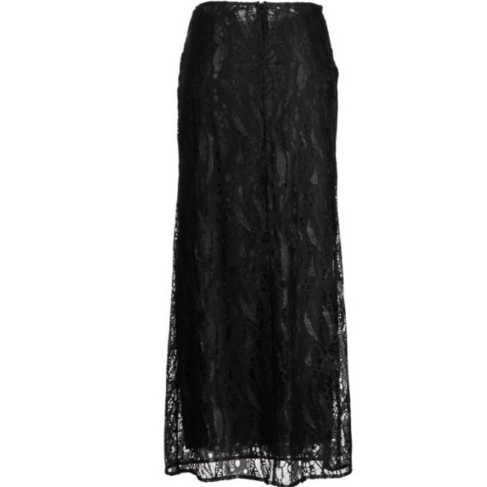 MANNING CARTELL Deco Esprit floral-lace skirt *NWT*